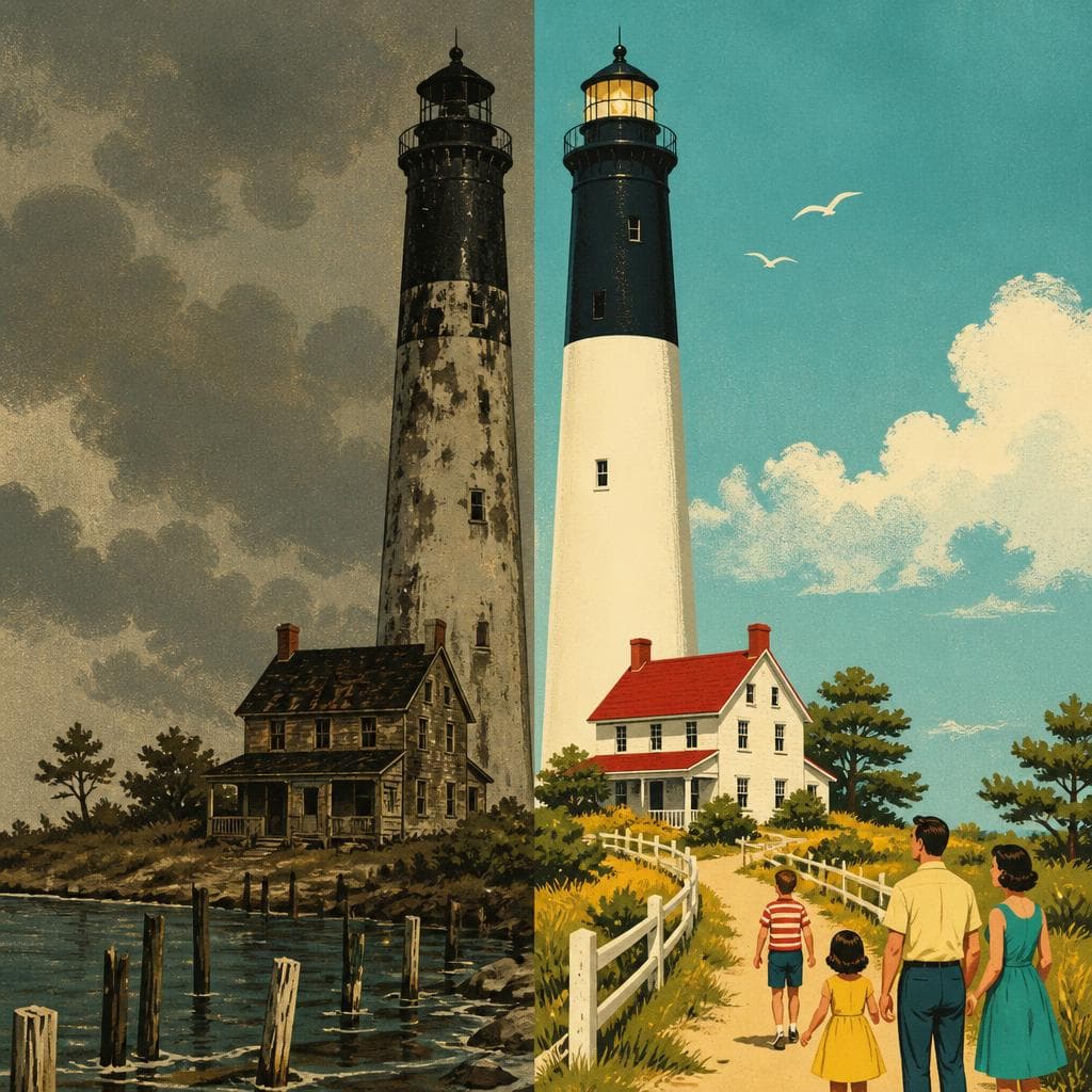 Cover art for When Absecon Went Dark, and Shone Again