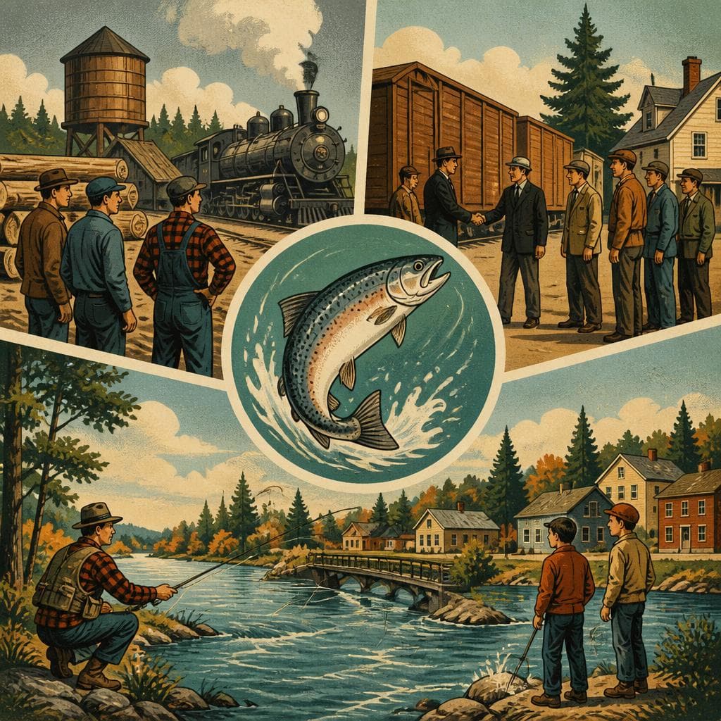 Cover art for How Grayling Got Its Very Michigan Name