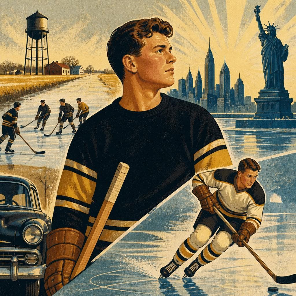 Cover art for From Hockeytown to the Brightest Ice