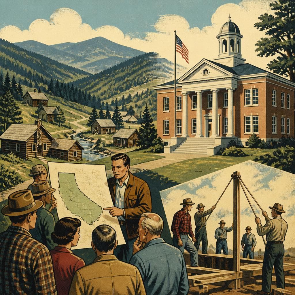 Cover art for Where Mountain Communities Became a County