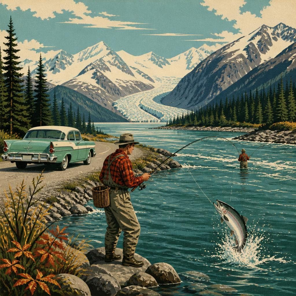 Cover art for Where Alaska’s Famous Fish Come Within Reach