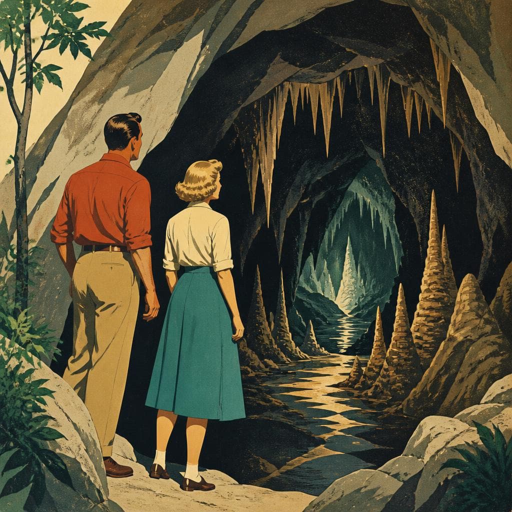 Cover art for When a Walk Opened Into the Dark