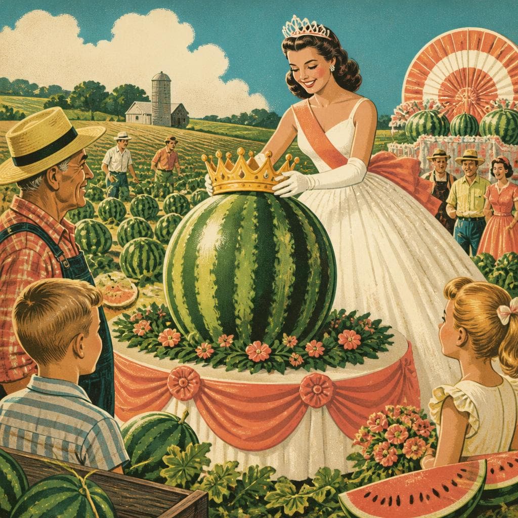 Cover art for A Crown for the Watermelon