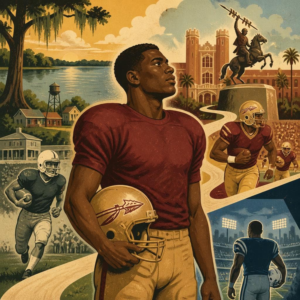 Cover art for From Lake Butler to the NFL