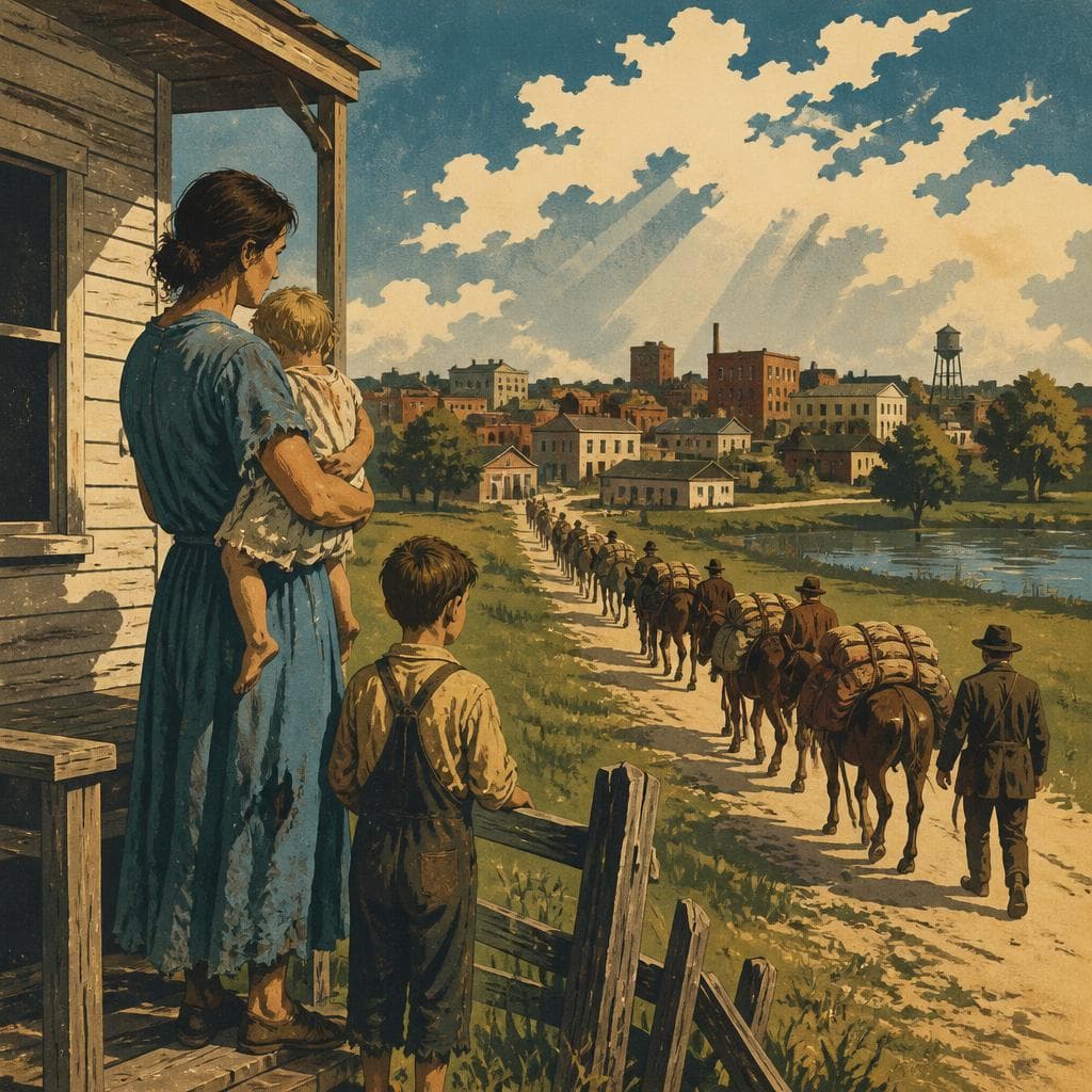 Cover art for Where the Mule Train Began
