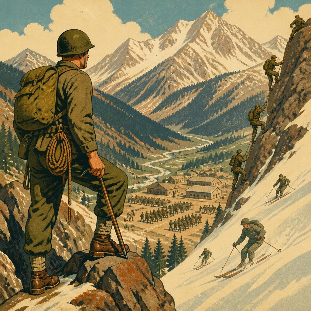 Cover art for Where Soldiers Learned to Fight the Mountain