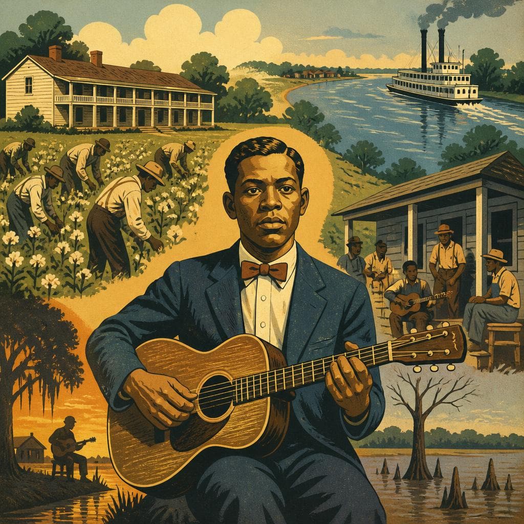 Cover art for Where Dockery Put the Delta Blues to Work