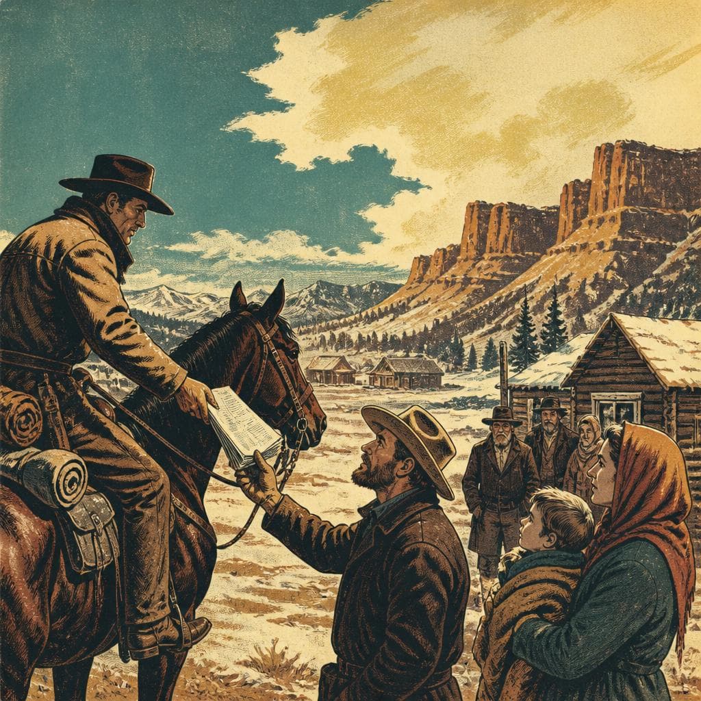 Cover art for Far West in Print and Song