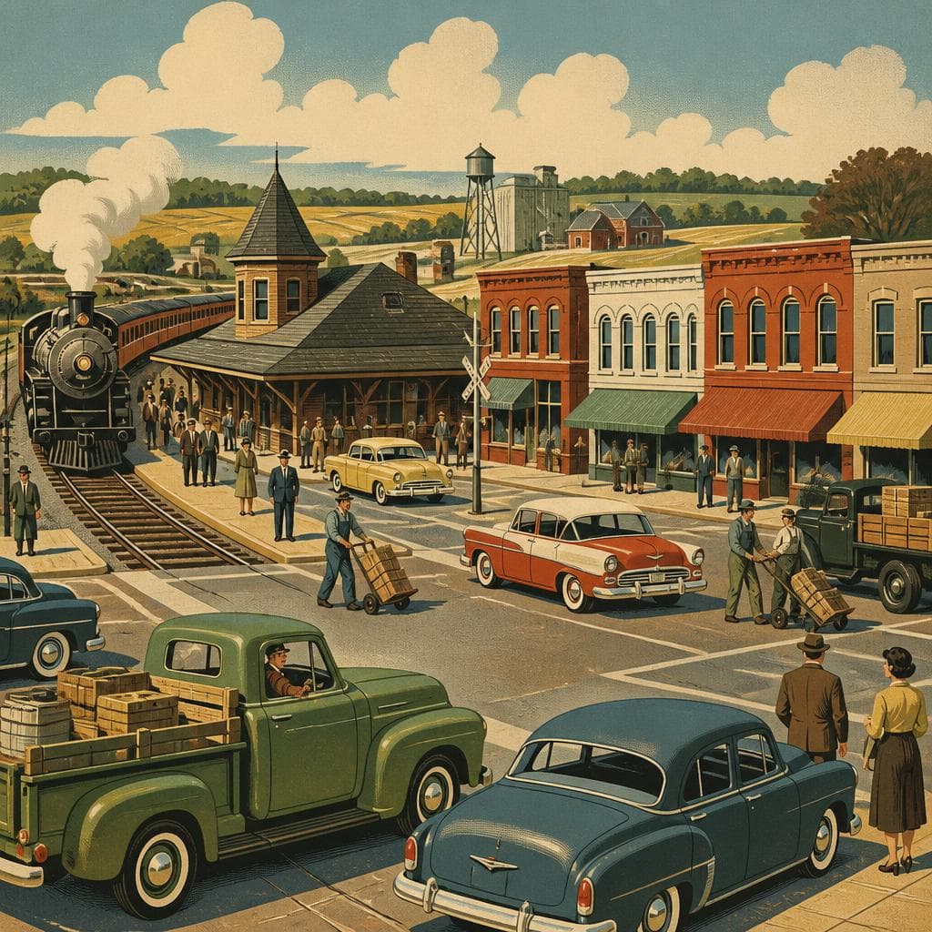 Cover art for When the Railroad Made Denison the County’s Crossroads
