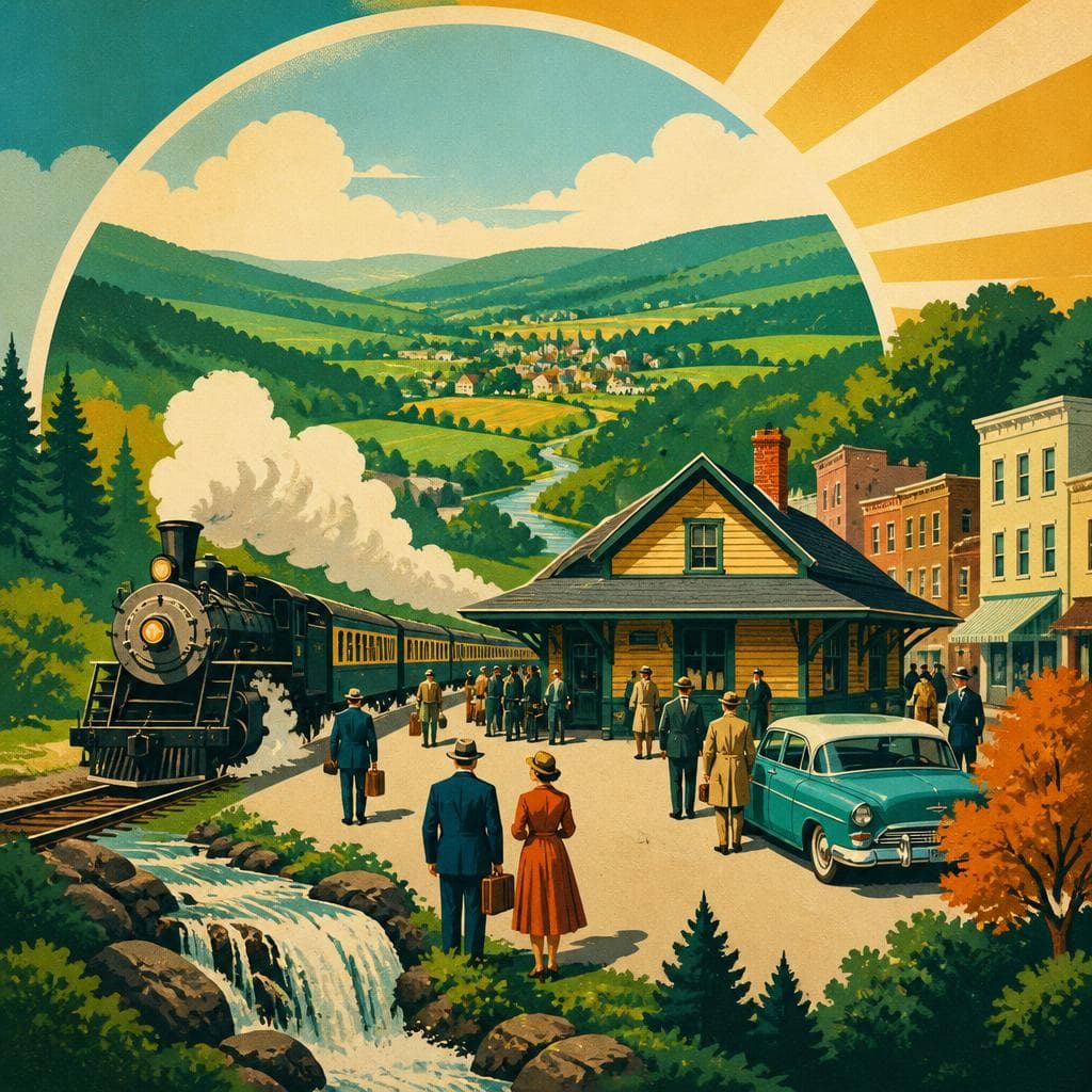 Cover art for When the Erie Put Wellsville on the Map