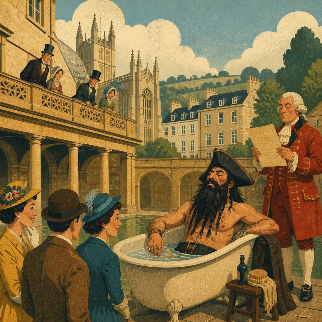 Cover art for When Blackbeard Tried Going Straight in Bath