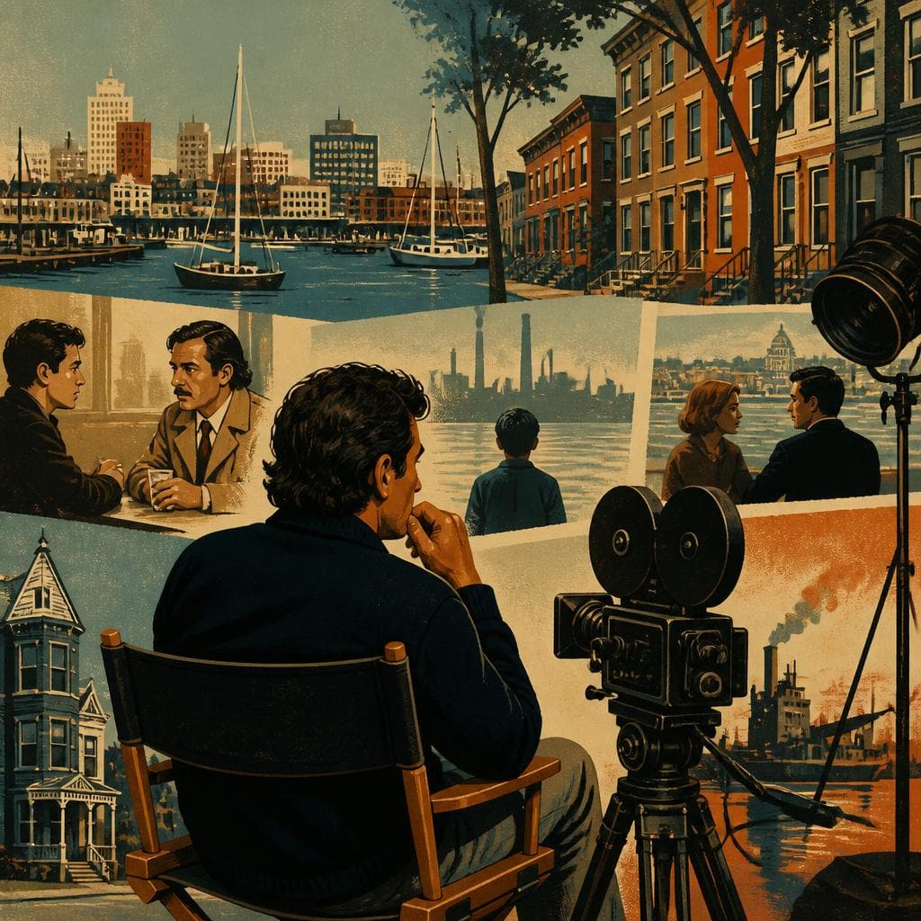 Cover art for Barry Levinson’s Baltimore, Replayed on Screen