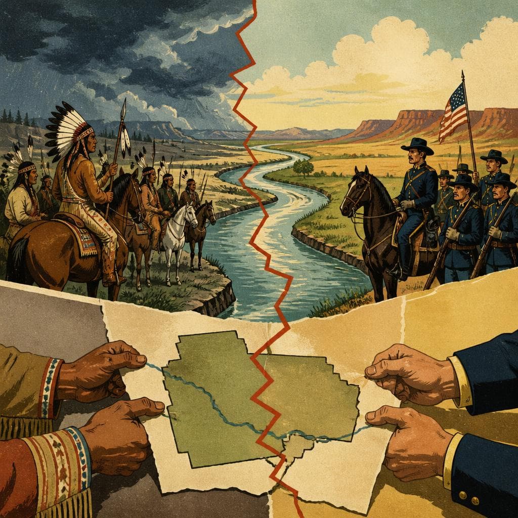 Cover art for When a River Line Undid Greer County