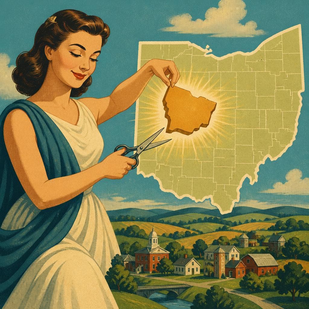 Cover art for When Ohio Drew Morrow County Into Being