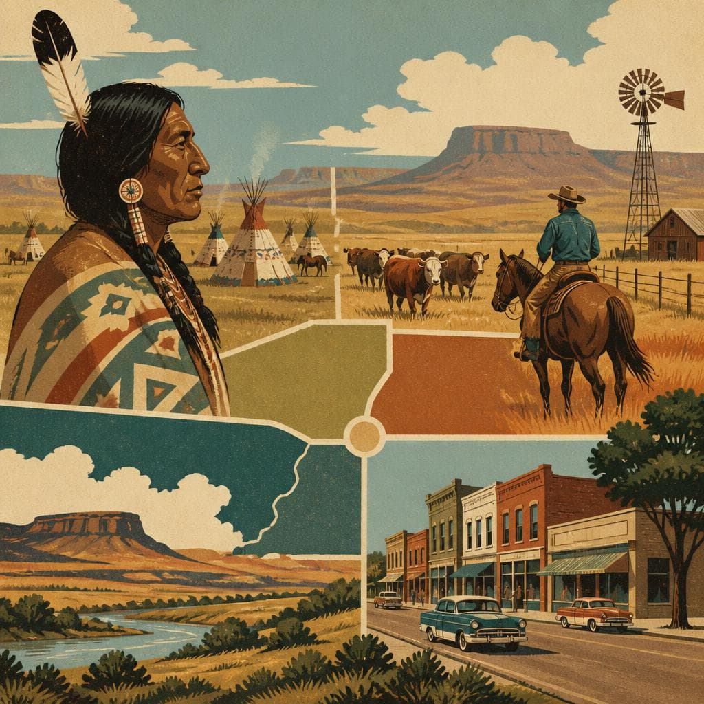 Cover art for Where County Lines Meet Lakota History