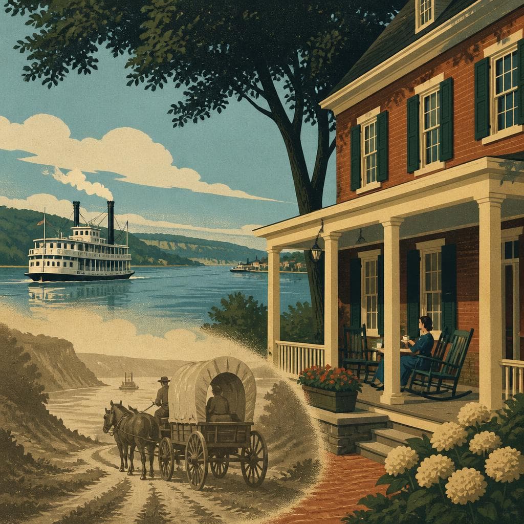 Cover art for When the River Was the Road