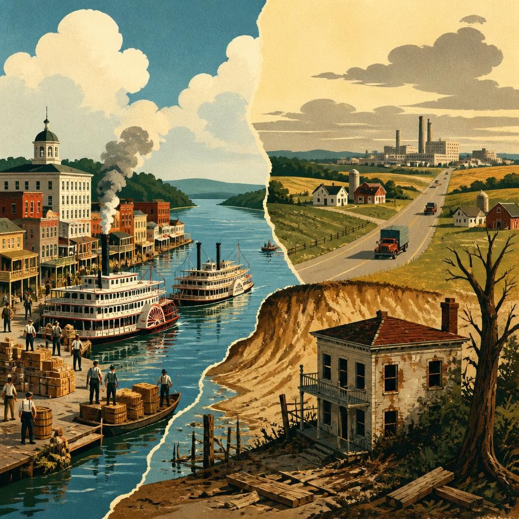 Cover art for When the River Lost the County