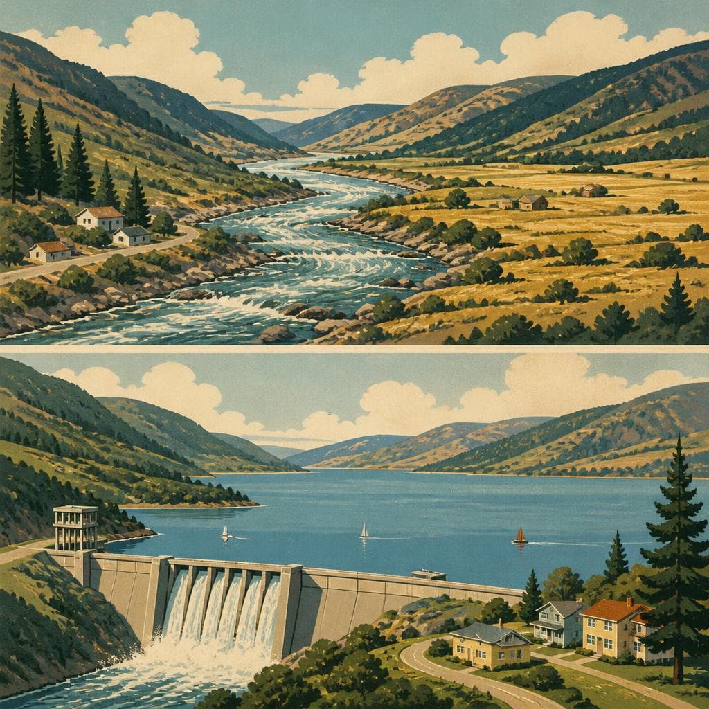 Cover art for When the River Became a Lake