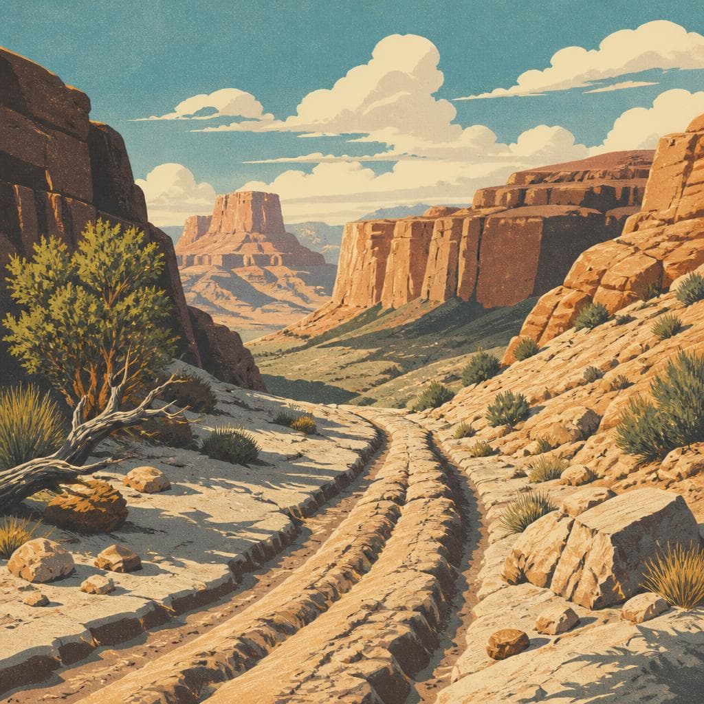 Cover art for Where Wagon Ruts Enter Stone