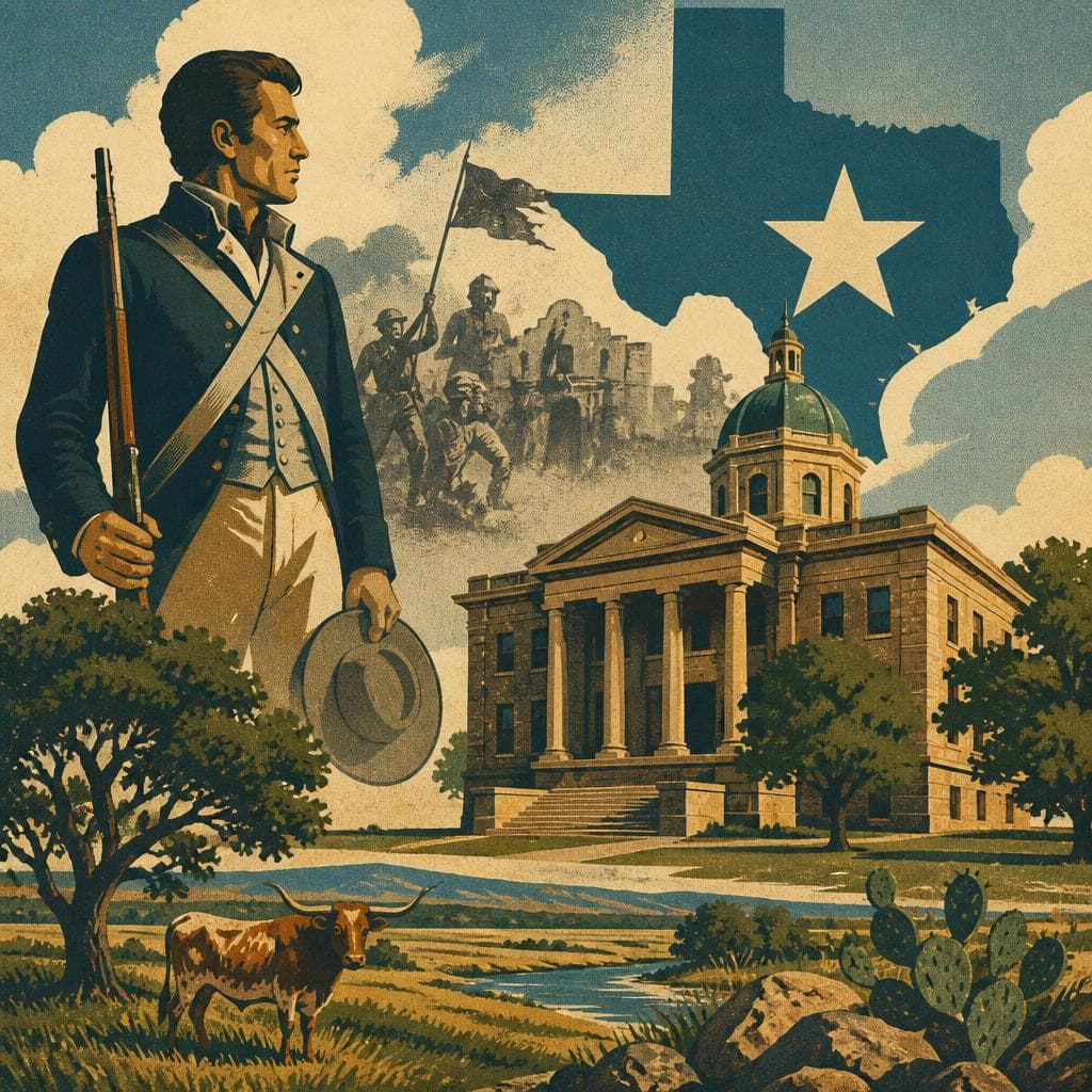 Cover art for A County Named for a Memory