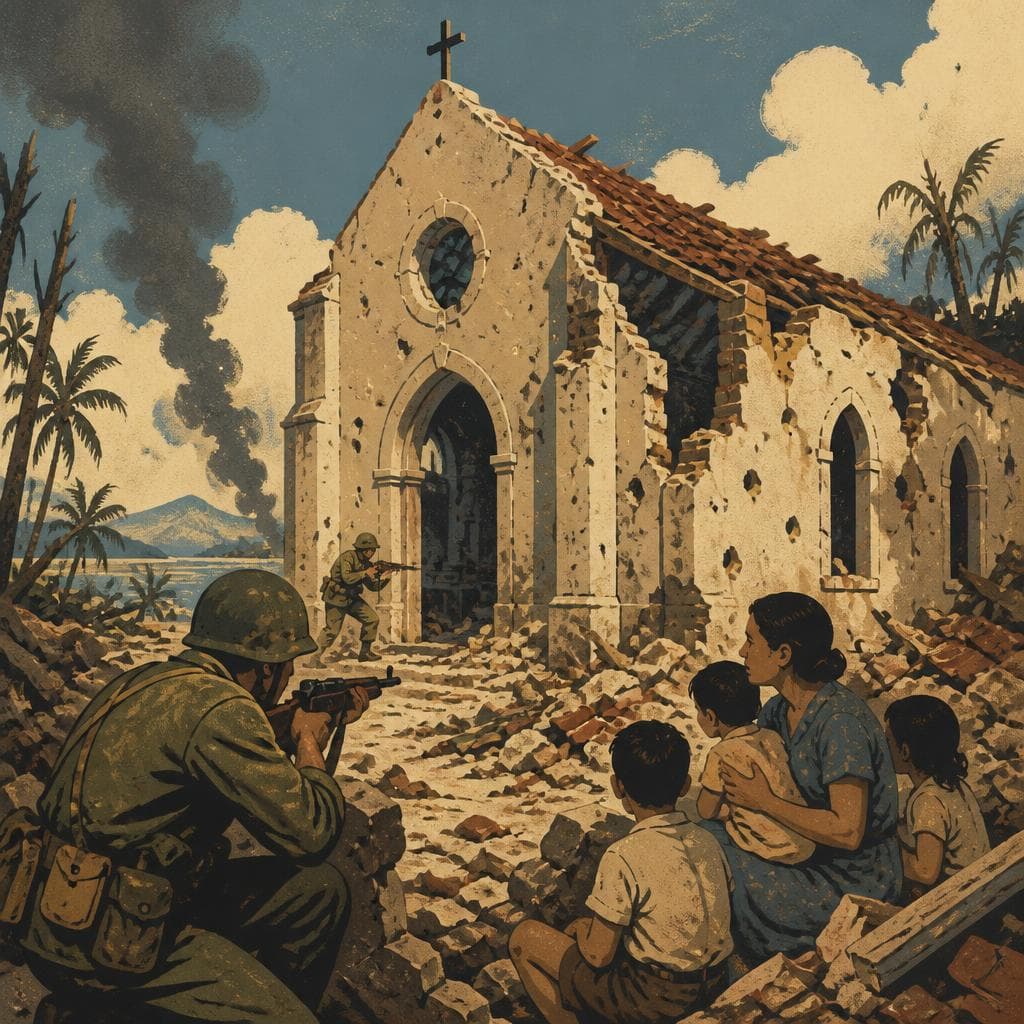 Cover art for Where the Battle Reached the Church