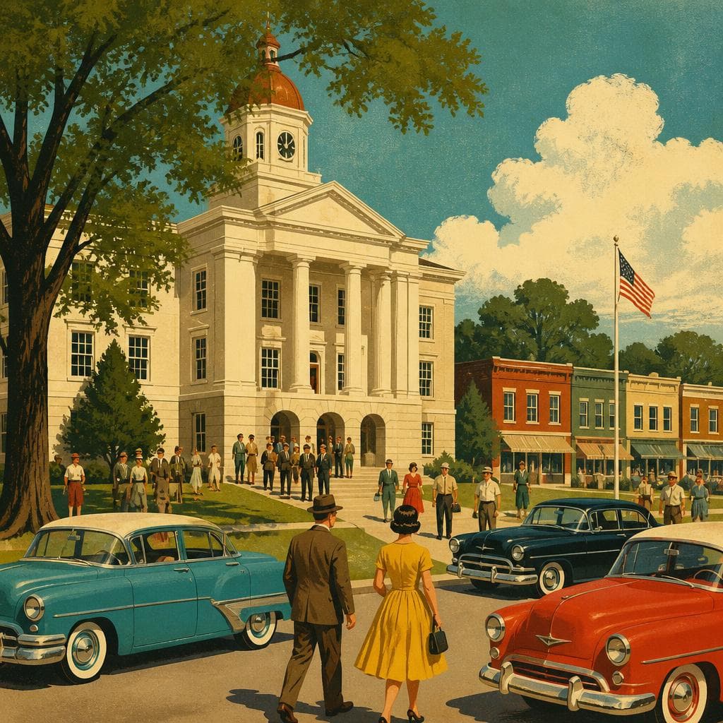 Cover art for Where Chattooga County Came to Do Its Business