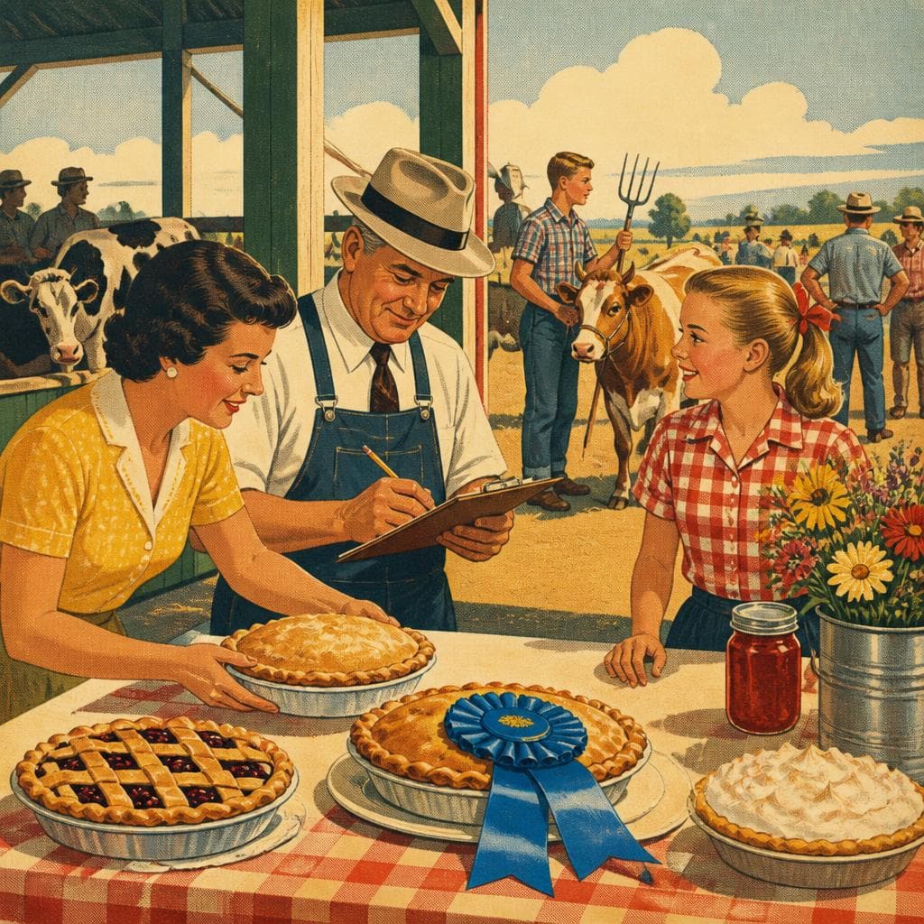 Cover art for Where the Pie Meets the Prize Ribbon