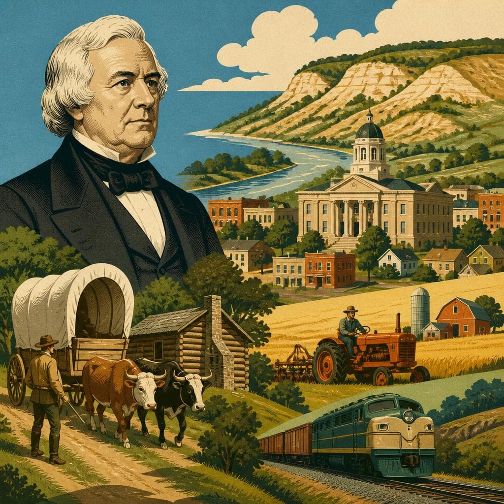 Cover art for A County With a Presidential Name