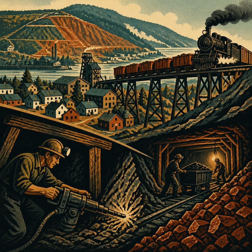 Cover art for When Iron Made Towns Out of Timber