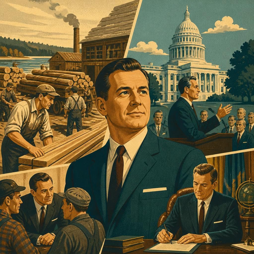 Cover art for From Oconto’s Lumber Yards to the Governor’s Office