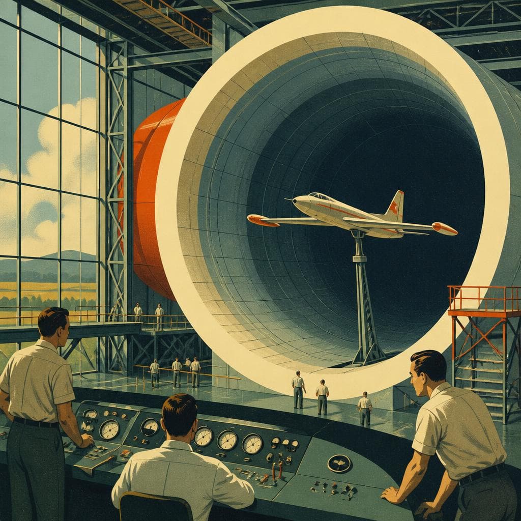 Cover art for Where Giant Wind Tunnels Shaped Flight