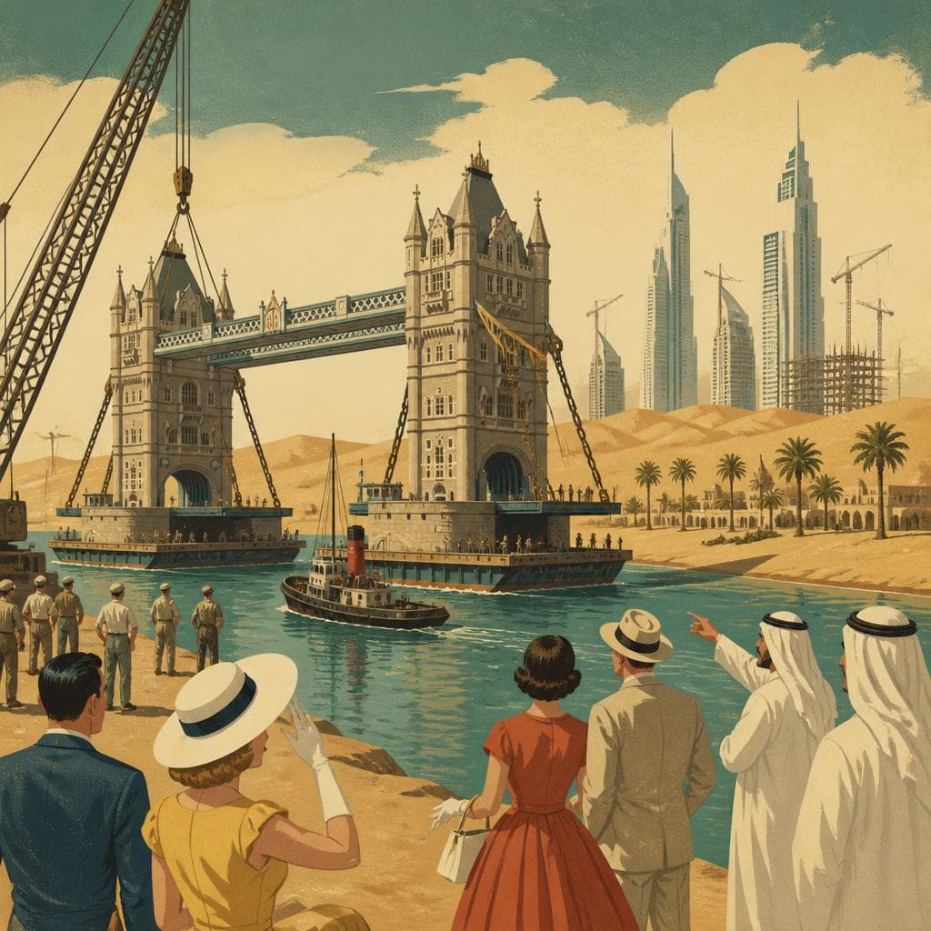 Cover art for How London Bridge Sold a Desert Dream