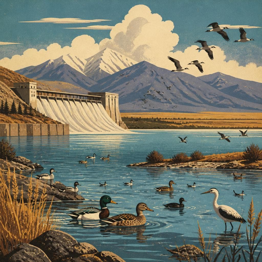 Cover art for The Lake the Birds Claimed