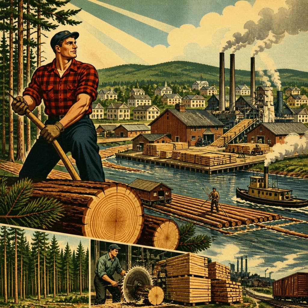 Cover art for How Pine Built Menomonie