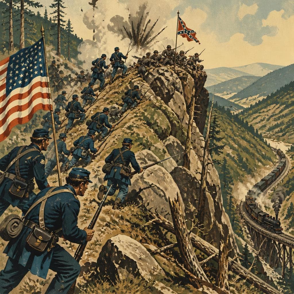 Cover art for The Hill That Opened the Railroad