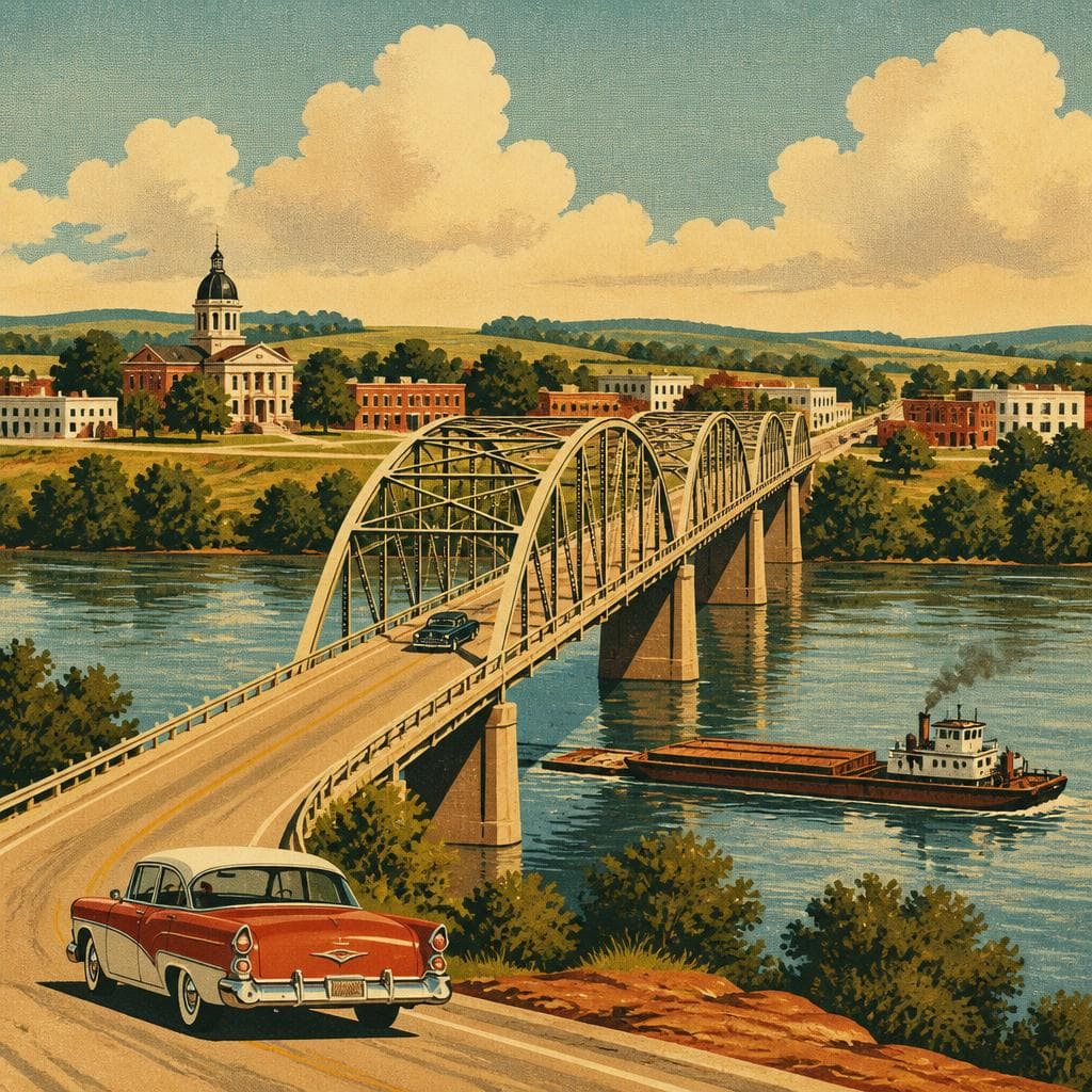 Cover art for Where U.S. 77 Crosses the South Canadian