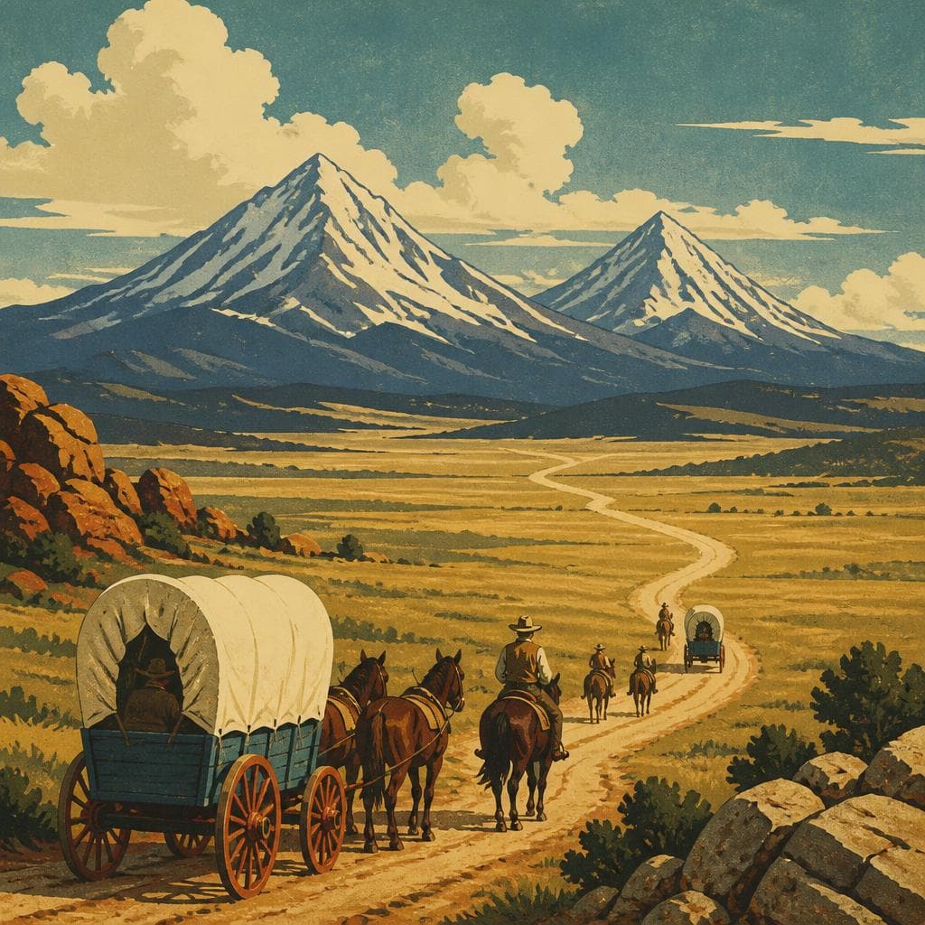 Cover art for The Peaks That Pulled Travelers West