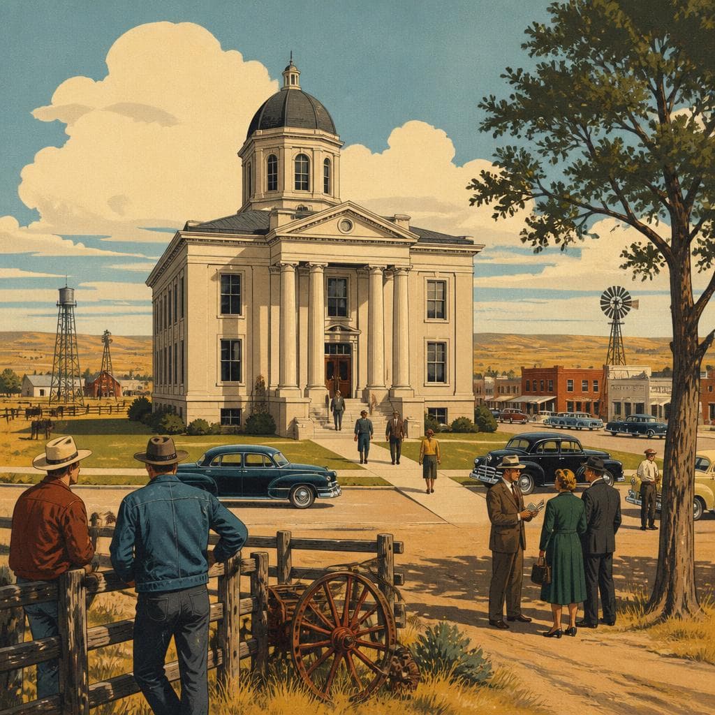 Cover art for Where Rawlins County Became Permanent