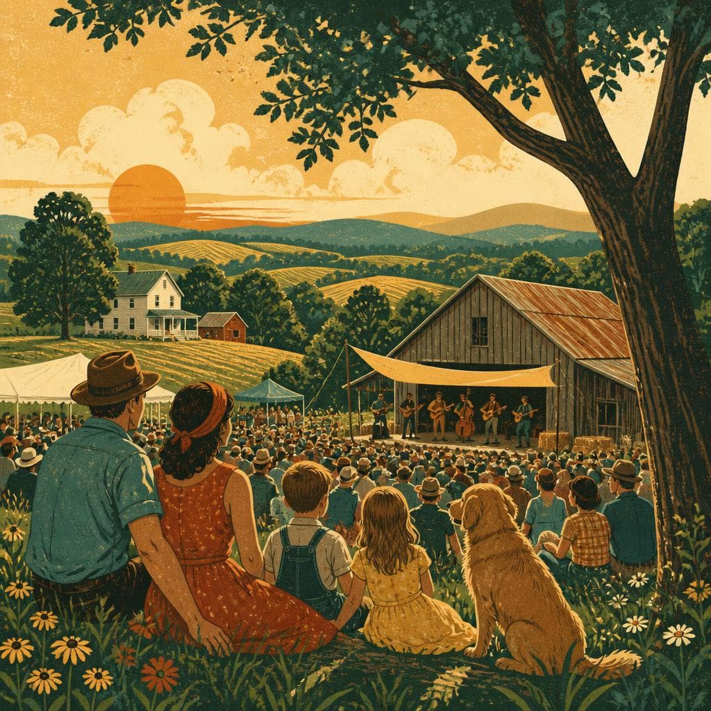 Cover art for Where a Farm Learned to Sing