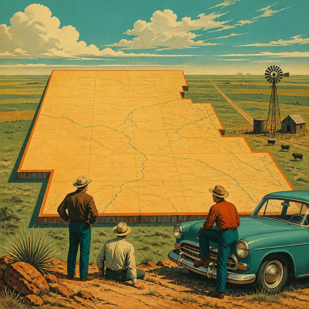Cover art for When the Map Came First in Parmer County