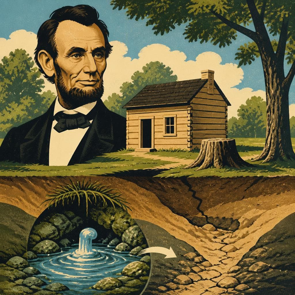 Cover art for The Spring That Fixed a Birthplace