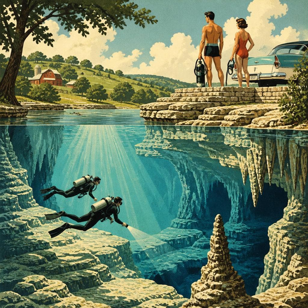 Cover art for Where Limestone Taught Holmes County to Dive
