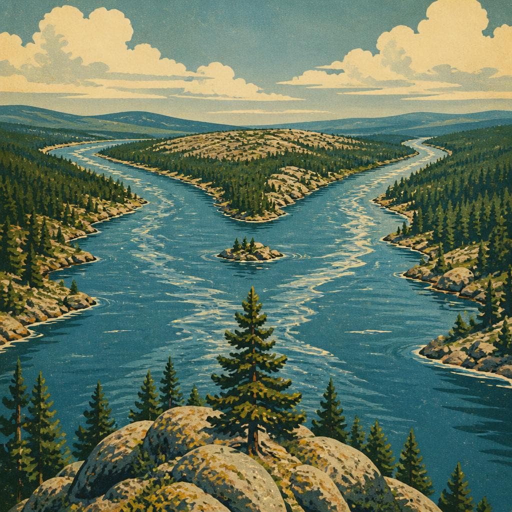 Cover art for Where a Lake Points Two Ways