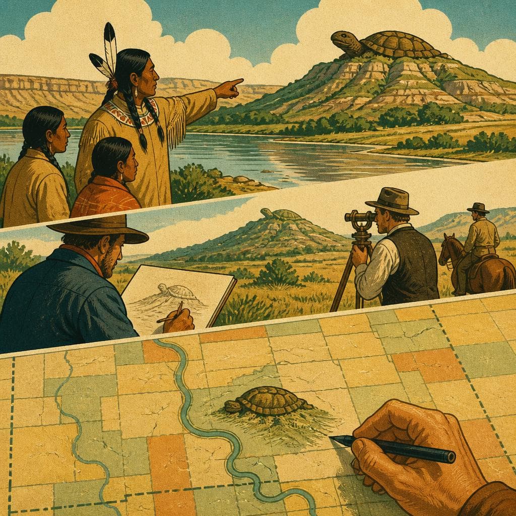 Cover art for How Turtle Hill Reached the County Map