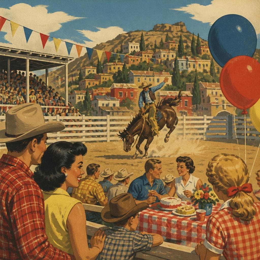 Cover art for A Century in the Dust at Jerome’s North Side Roundup