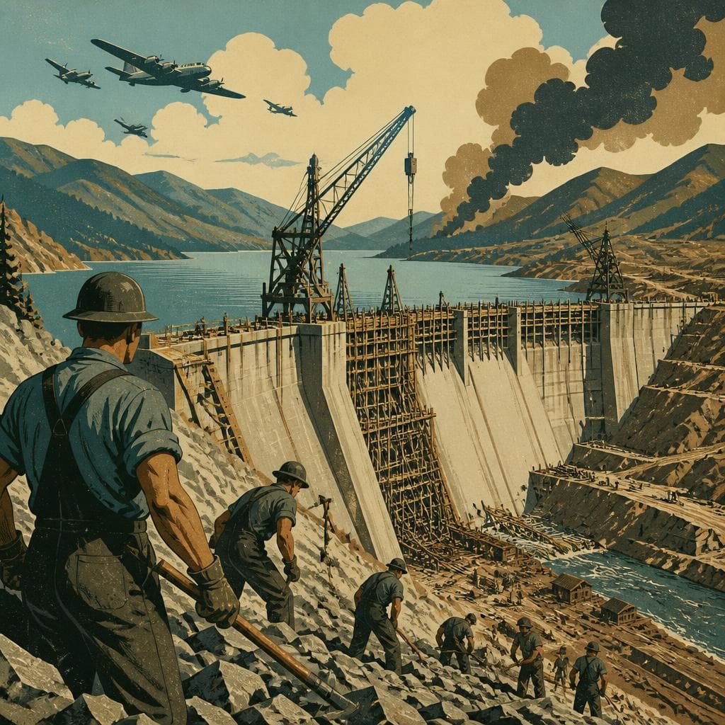Cover art for The Dam That Fed a Wartime Hunger for Power