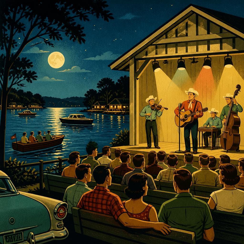 Cover art for When the Lake Went Country at Night