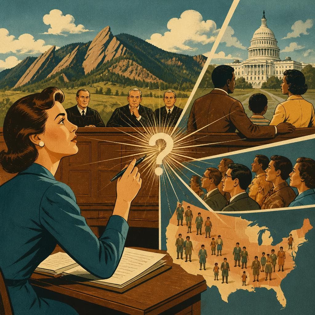 Cover art for The Clerk Who Asked a Dangerous Question