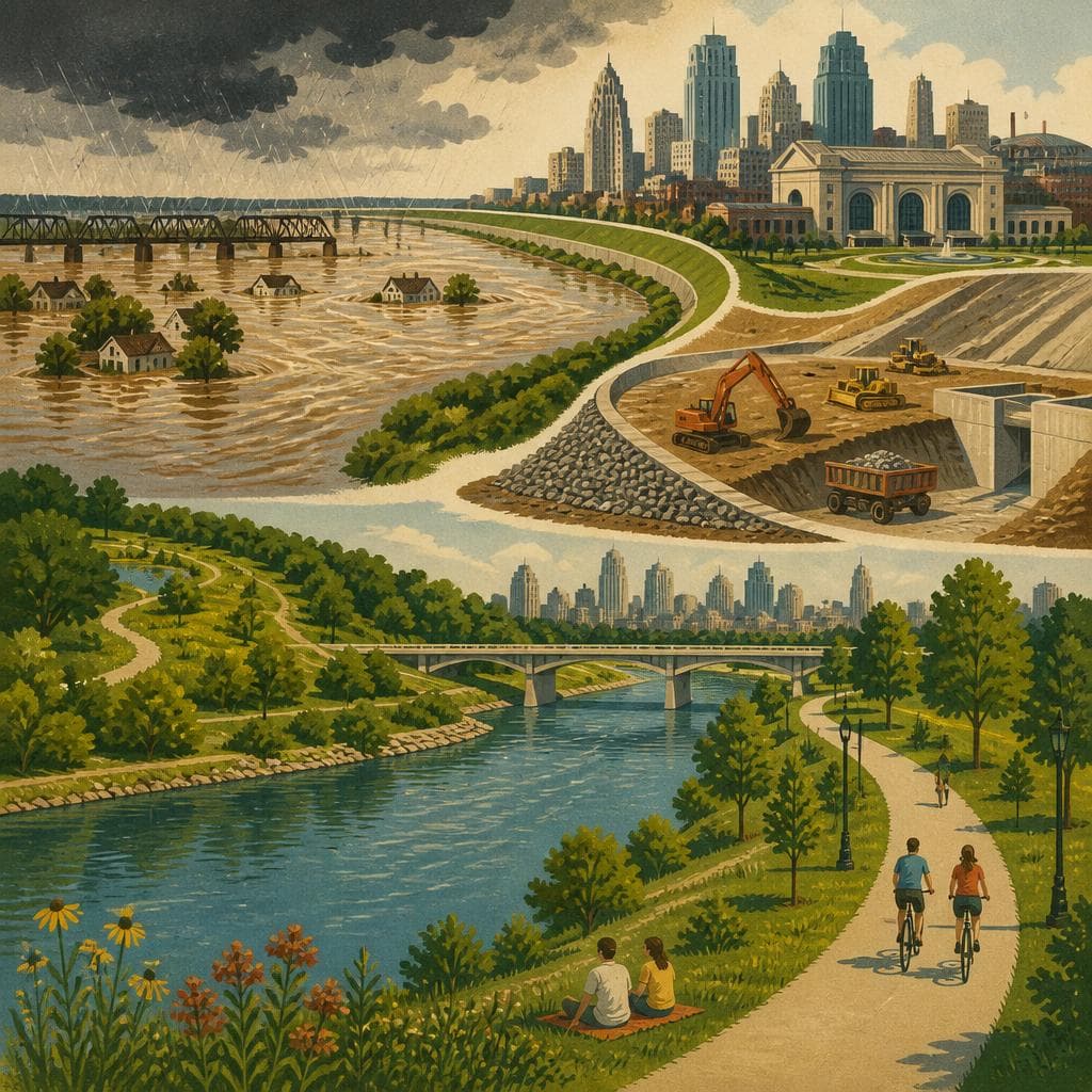 Cover art for Leaving Room for the Blue River
