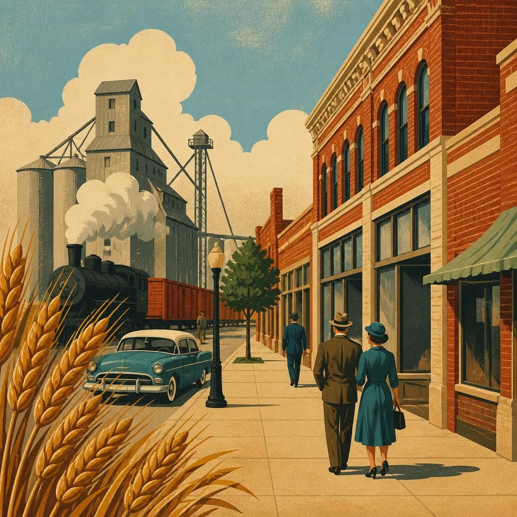 Cover art for Where Wheat Money Turned Into Brick